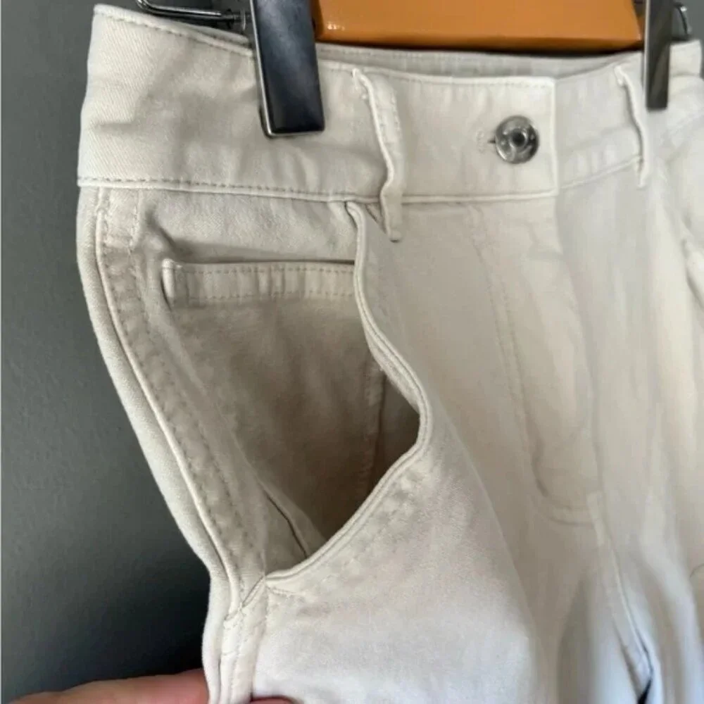 Wilfred free size 00 Brennan Pant High-waisted utility pants, Birtch tan cargo - Picture 6 of 7